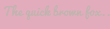 Image with Font Color BEB5AF and Background Color E2ACBC